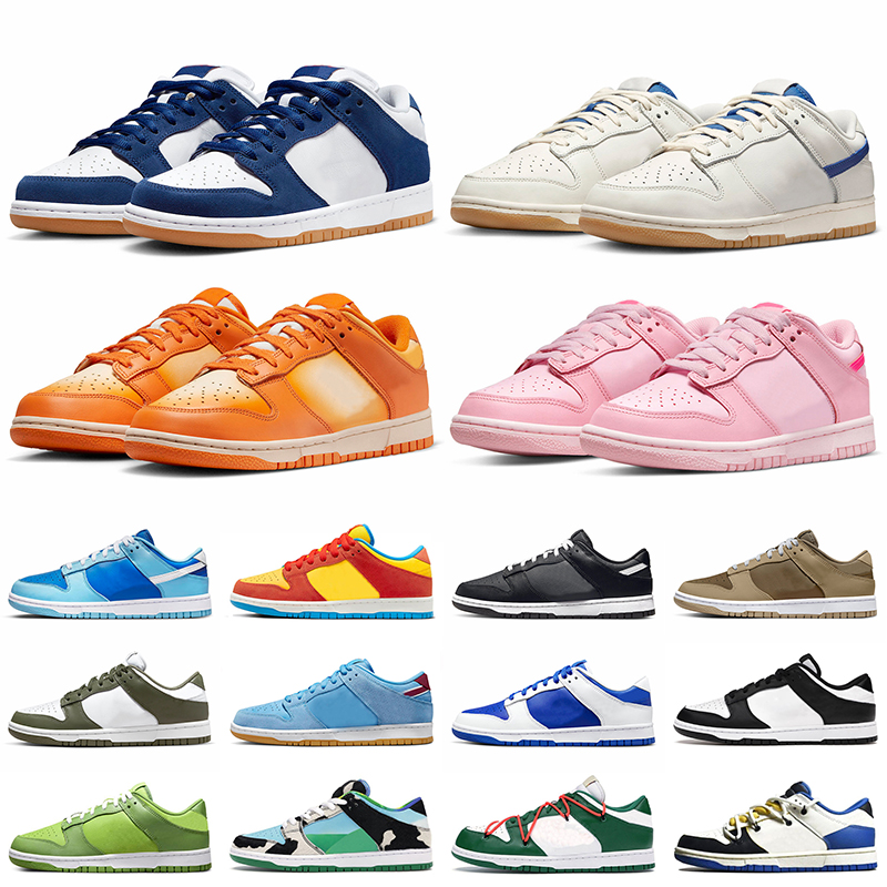 

Classic Dunks Low Men Women Running Shoes US 14 Designer Dunkes Lows Sail Blue Black Panda Offs White Argon Magma Orange Trainers Medium Olive Judge Grey UCLA Sneakers, 36-48 orange paisley