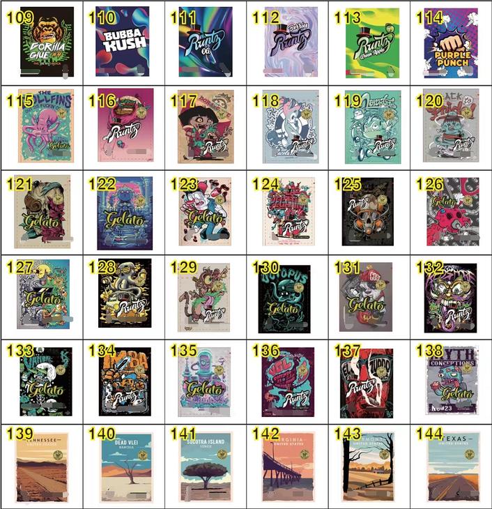 

Packing Bags Bubba Kush Purple Punch Runt Gelato Og Gorilla Glue Drop Delivery 2022 Baggie Ot0U4