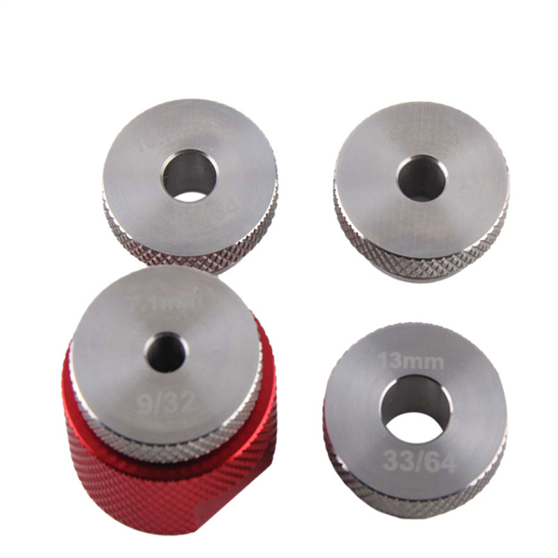 

1.375x24 or 1-3/16x24 Aluminum Baffle Cone Cups Guide Jig Drill Fixture for MST car Oil Catching Hybrid kits