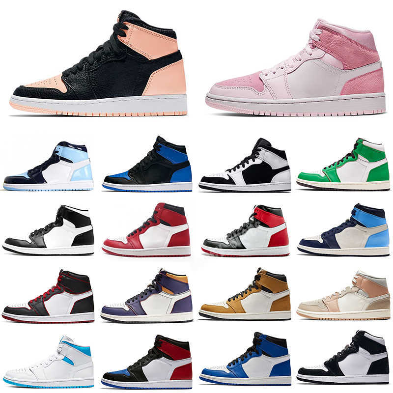 

Golf shoe Jumpman 1 Basketball Shoes Athletic Sneakers Running Shoe For Women Sports Torch Hare Game Chicago Red Royal Pine Green Court Without, Color 4