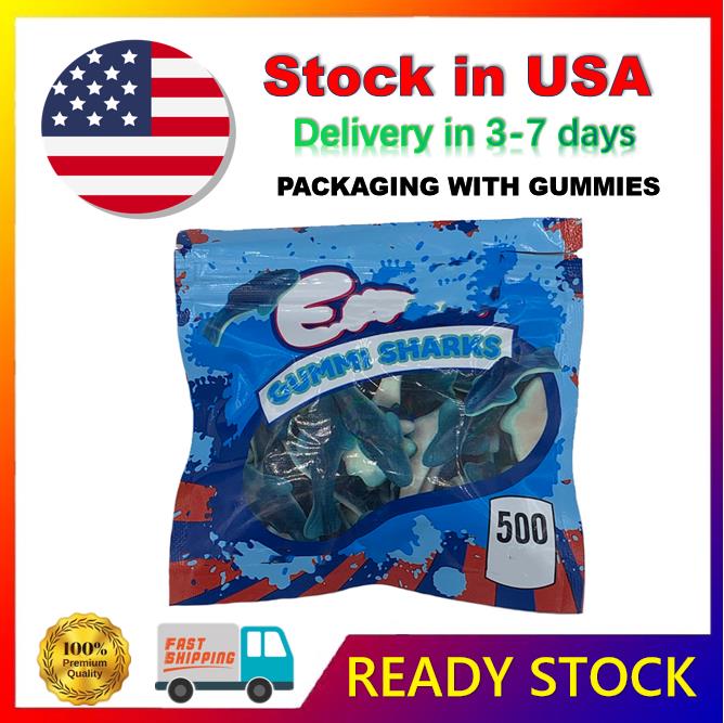 

USA warehouse PRFILLED D9 edibles gummies Packaging Bags candy edibles 600mg great many type gummy with package made and ship from USA
