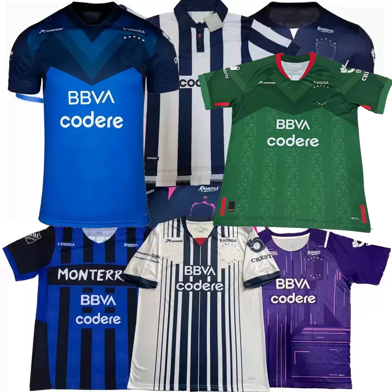 

2022 2023 RAYADOS MONTERREY Soccer Jerseys home away 3rd R.Funes Mori M.MEZA 21 22 23 football men kids kits shirt 4XL, Rayados long sleeve+cup 2021