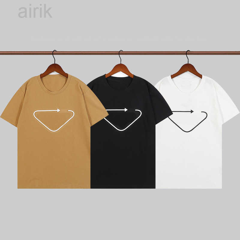 

Designer triangle summer womens men tee tshirt t-shirt loose hip hop tshirts tees crewneck short sleeve tops mens women quick dry