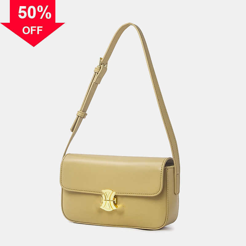 Designer Bags Arc De Triomphe Armpit Bag Single Shoulder Diagonal Small Square 2022 New Women's Fashion French Stick Tofu Factory Direct Sale p