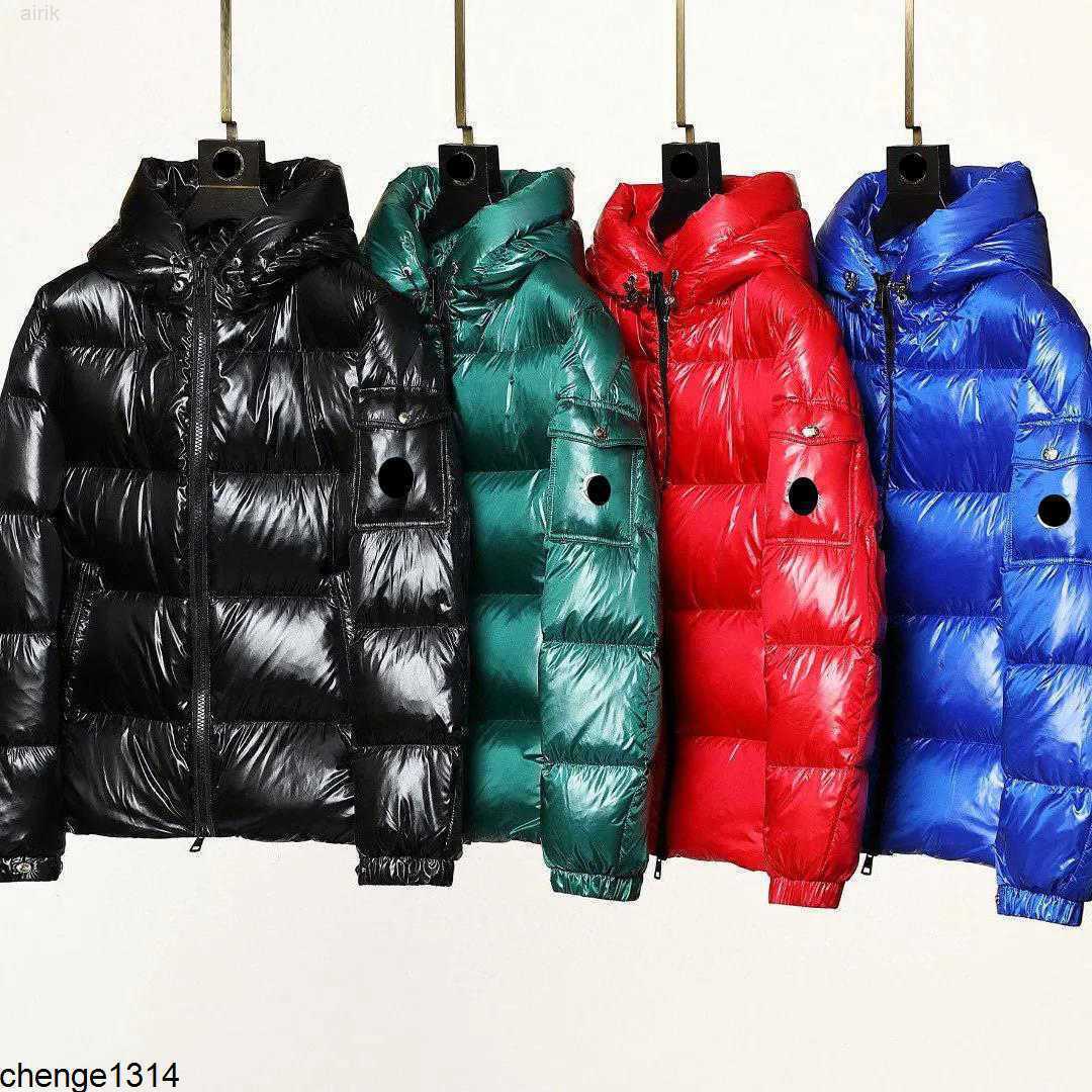 

Men' Jackets Designer Monclair Mens winter coats jackets canada Down parkas bomber Jacket high quality Famous Brand Embroiled Letter Badge Womens Luxury G4LE, Black