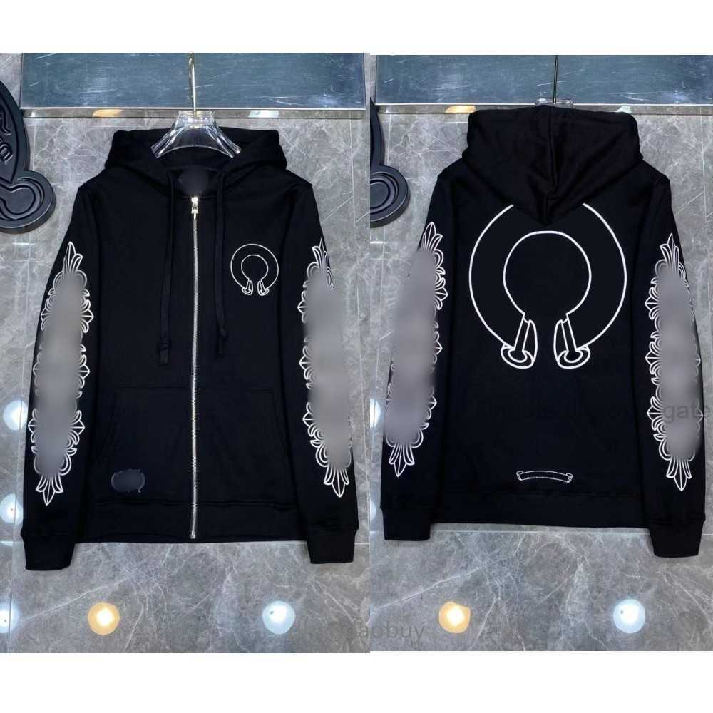 

GSS0 Men's Hoodies Sweatshirts Mens Luxury Chromes Ch Designer Classic Zipper Hooded Sweater Cross Flower Pullover Sanskrit Pattern Casual Tops He, Please contact customer service