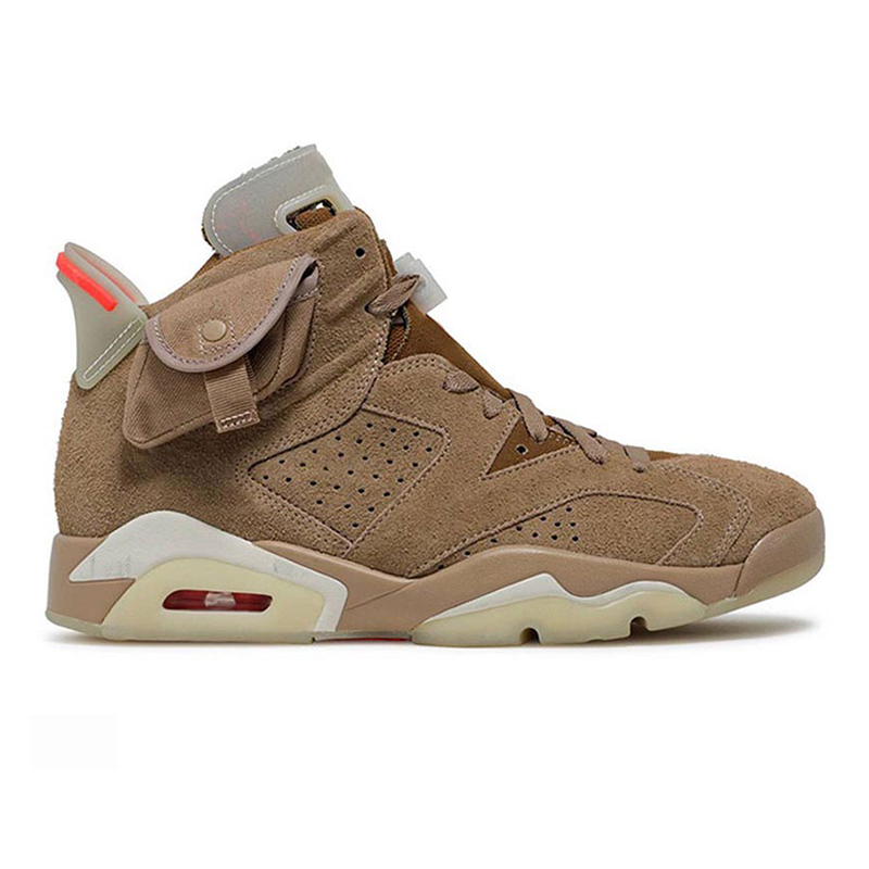 

OG Basketball Shoes Trainers Sneakers Tiffany Blue Travis British Khaki Bordeaux Carmine Black Infrared Electric Green Hare With Box Jumpman 6, A2 36-47 travis scotts
