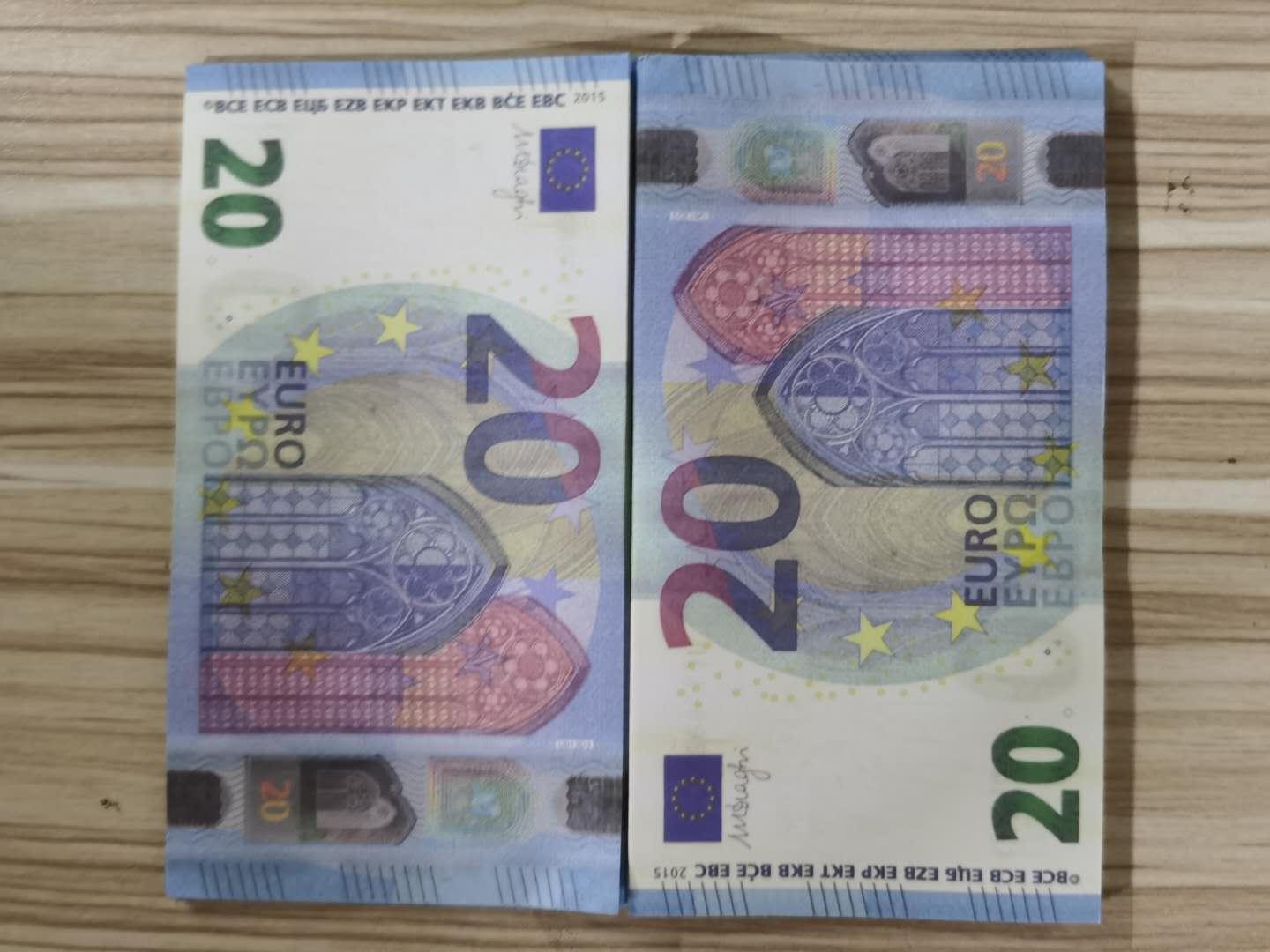 

20 Euros Most Money Prop Copy Business Movie Play Nightclub Collection Note Fake Paper 04 Bank For Realistic Pgkfq
