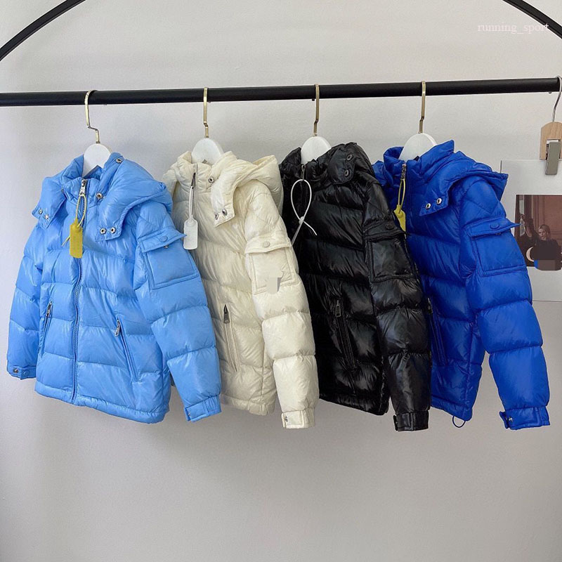 Manteaux en duvet pour enfants Trapstar London MC Vestes Noir Irongate Capuche amovible Lettre de grande qualité Sweat à capuche brodé Chaleur d'