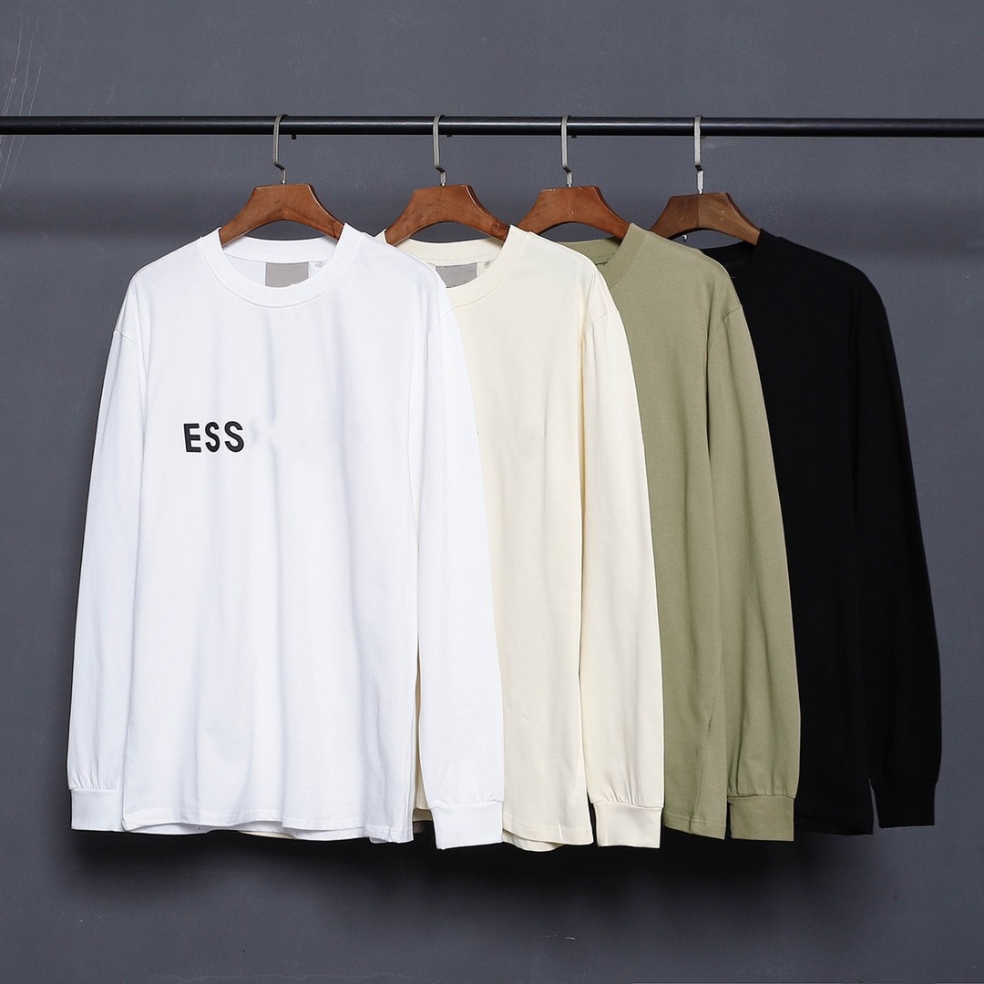 Automne Winter Designers Mens T-shirts Femmes Ess Ess Brands Fashion Tops Mans Casual Shirt T-T-T-T-T-T-T-Luxurys Essentials T-shirt Vêtements St