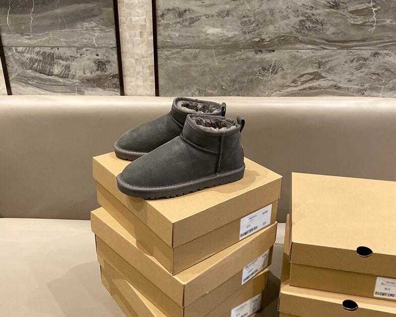 

Snow Boots Boot Warm Boots Shoes Fashionable Classical Super Short Keep Warm Man Womens Plush Casual Sheepskin Suede Beautiful Gift, 13