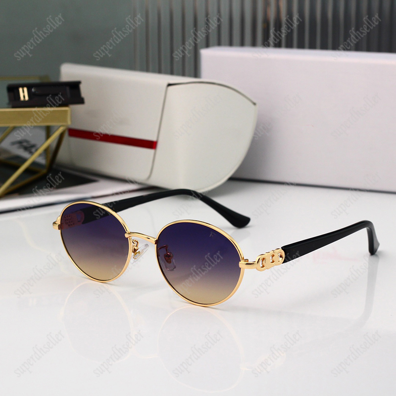 

Fashion Sunglasses Gold Eyeglass Frame Women Sunglass Men Glasses Adumbral Eyeglasses Protection Lenses Luxury Deisgner 8 Colors Outdoor