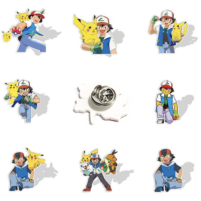 

Resin material Cute Anime Movies Games Enamel Pins Collect Cartoon Brooch Backpack Hat Bag Collar Lapel Badges Women Fashion Jewelry Elf brooch R100008, Pick colors and quantity