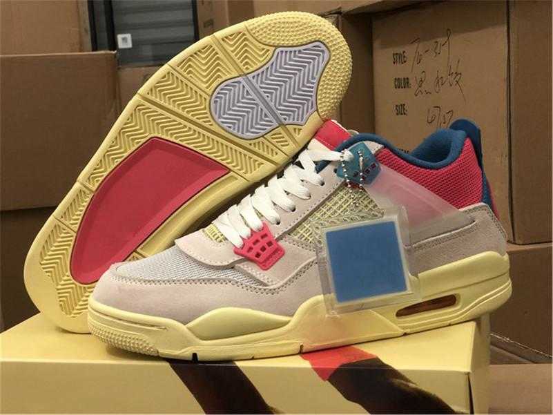 

Golf shoe 4 Union LA Guava Ice Noir 4S Sophomore Album Mens Basketball Shoes Delta Mid Zoom 92 Man Sneakers Los Angeles With Box