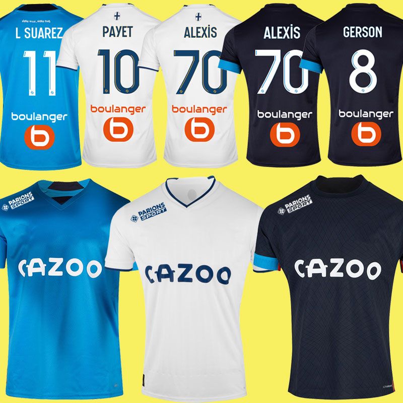 

S-2XL Marseilles King 22 23 soccer jersey CLAUSS ALEXIS 2023 2022 OM MILIK PAYET maillot de foot CUISANCE BENEDETTO GUENDOUZI KAMARA BAKAMBU football shirt THAUVIN, 22 23 third aldult ligue 1