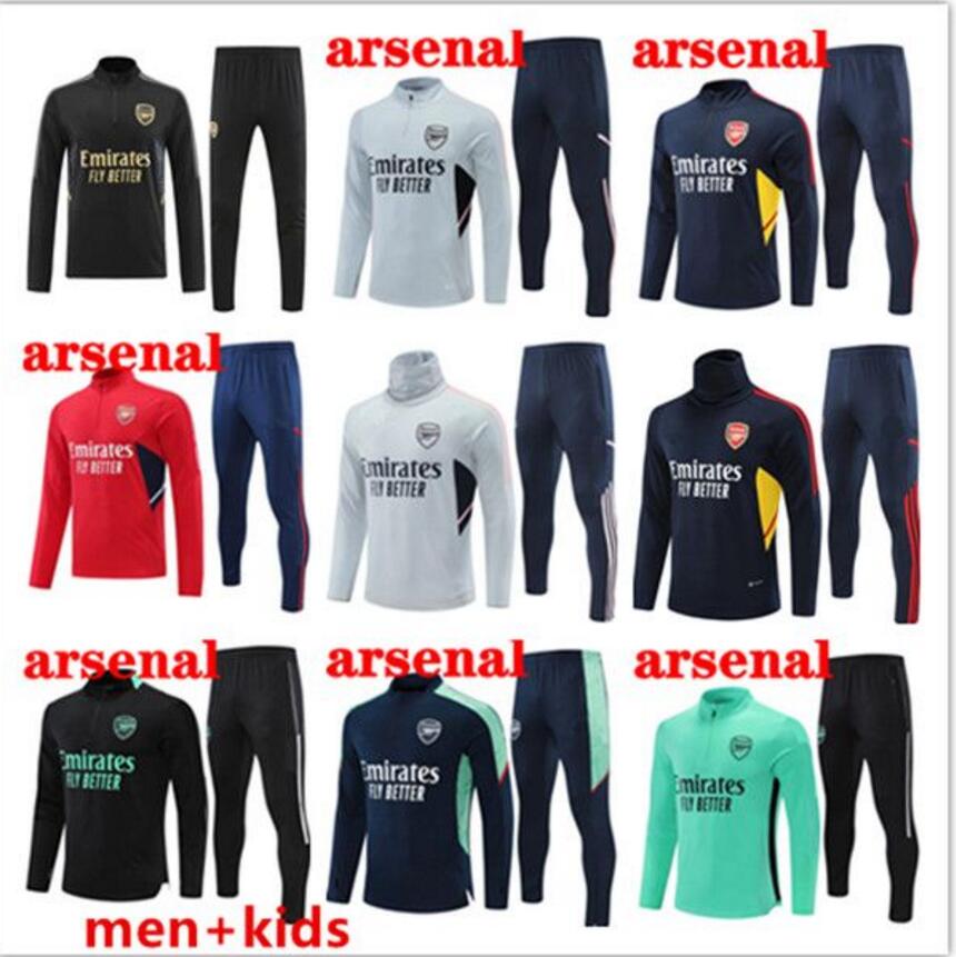 

2022 2023 Arsenal soccer jerseys tracksuit PEPE SAKA Pink Gunners training suit ODEGAARD THOMAS TIERNEY SMITH ROWE 21 22 Transport Men Kids kit, Red