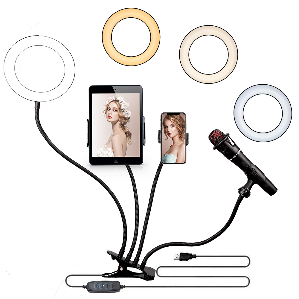 

Other Electronics wyn 6" 4 in 1 Desktop Clip Light Set Dimming Modes