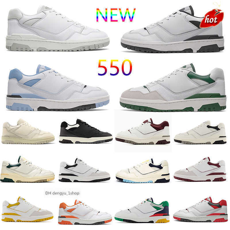 

Boots 2022 new Mens Women Running Shoes B550 Aime Green Yellow Rich Paul Grey Red New''Balance''550 shoe, 55006