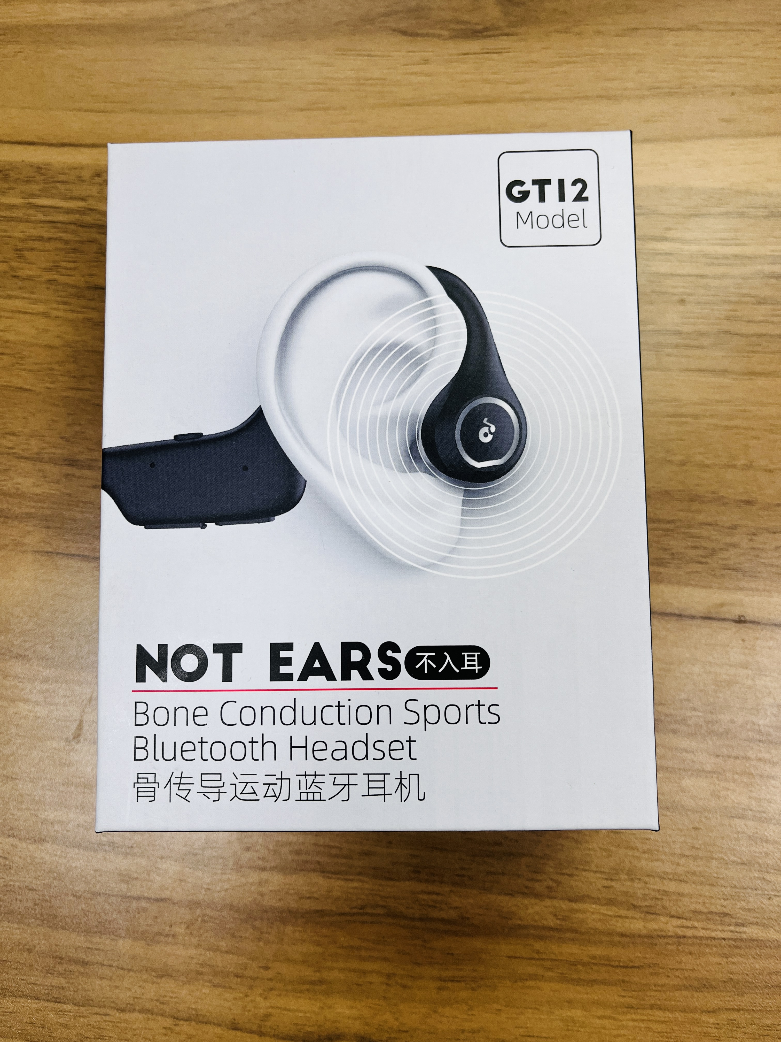 

Bone Conduction Headphones Bluetooth Open-Ear Headsets Earphones, Gray