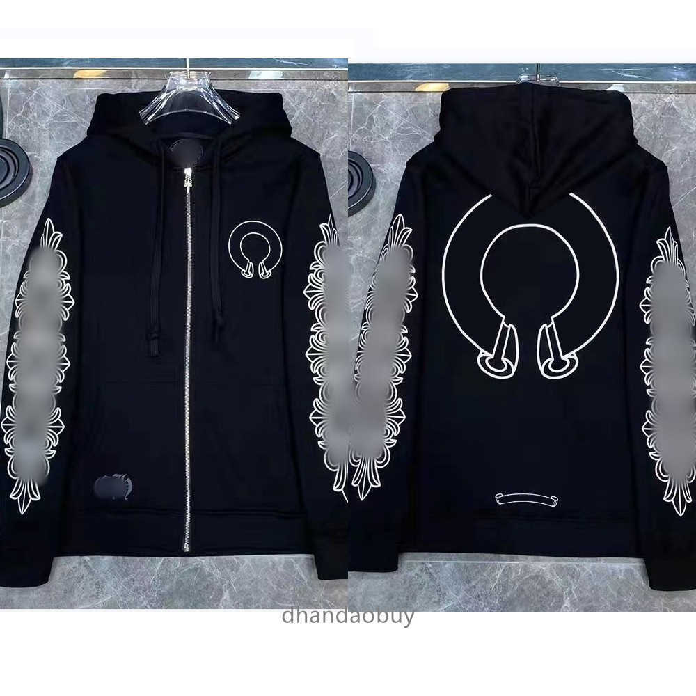 

Men's Hoodies Sweatshirts Mens Loose Hearts Hoodie Ch Brand Designer Horseshoe Sanskrit Print Zipper Jacket Fashion Pullover Hooded Chromes Wo 4c1, Please contact customer service