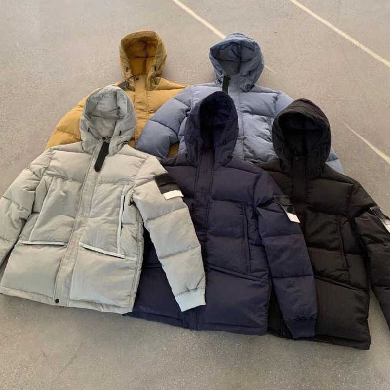

Winter Mens Down Jacket Designer Jackets Thickened Thermal Hooded Coat Men Women Nylon Waterproof Windbreaker Zippered Cardigan Coats, Ginger