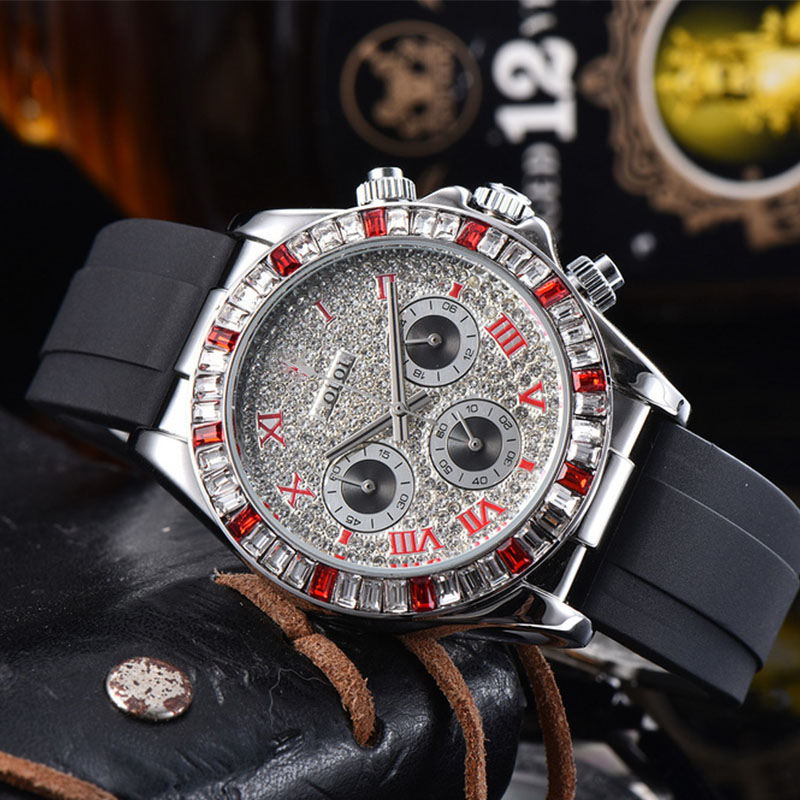 

2022 Luxury men's casual nostalgic watch Quartz movement waterproof calendar Adhesive tape watch, N1