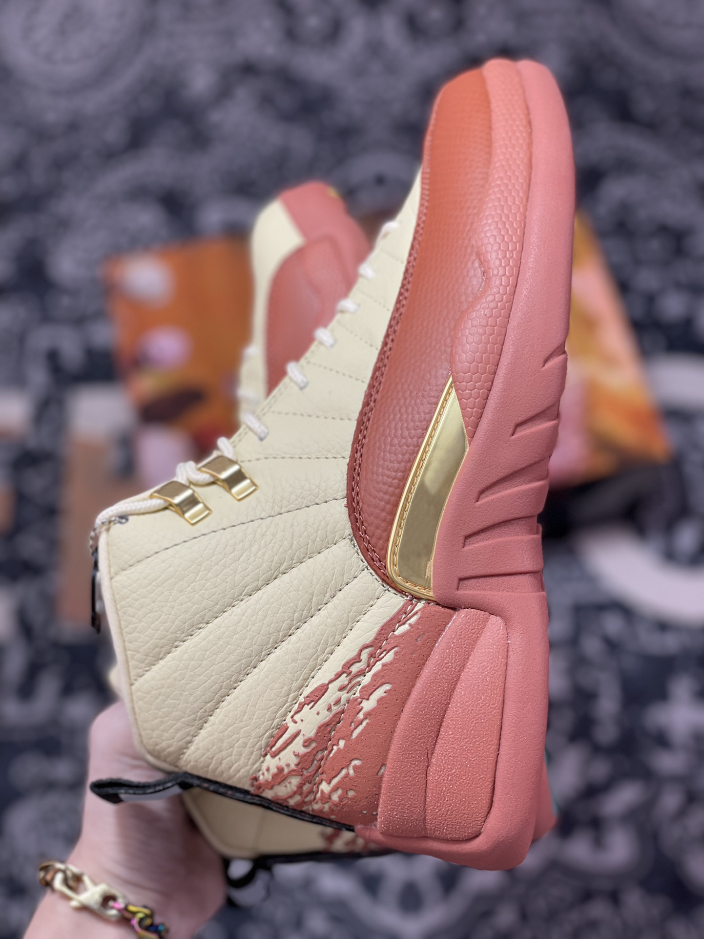 

2022 Eastside Golf Authentic 12 Men Basketball Shoes Muslin Black Burnt Sunrise Sneakers 12S Black Taxi A Ma Maniere Floral Dark Concord Retro Athletic Sports Shoes, Customize