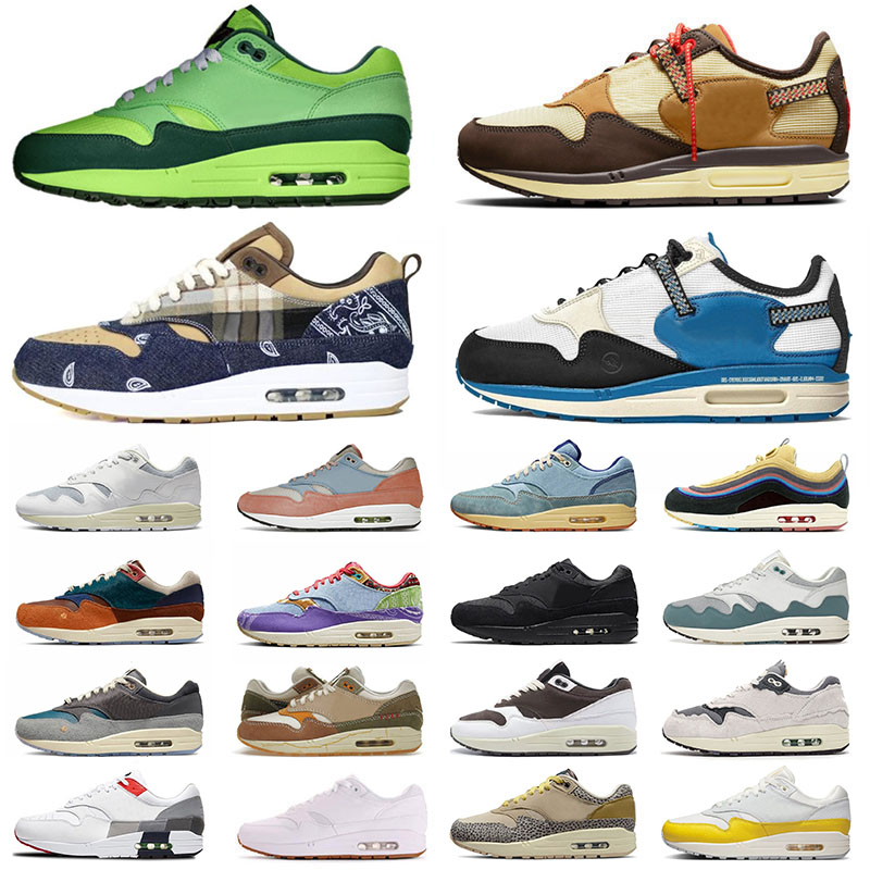 

Air Max 1 87 Mens Womens Running Shoes Designer Patta Waves Trainers Ts x Fragment Oregon Duck Travis Scott Sean Wotherspoon Sneakers Runner Outdoor Big Size 13, B1 sean wotherspoon 36-45
