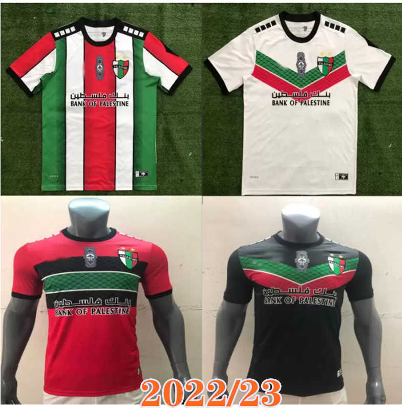 

2022 2023 Palestine home away third soccer Jerseys 22 23 thai quality survetement Palestinian Palestinians Palestino ROSENDE Football Shirt