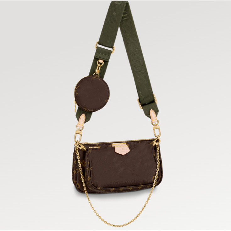 

Explosion Genuine Leather Women Luxurys Designers Crossbody Bag Womens Handbags Wallet Bag Shoulder Bags Shopping Tote Pruse Gold hardware M44813 with box