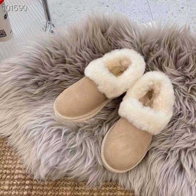 

ugglies boots Women ultra mini snow boots slipper winter new popular Ankle Sheepskin fur plush keep warm boots with card dustbag US4-12 WGG beautiful NVXK, No shoes