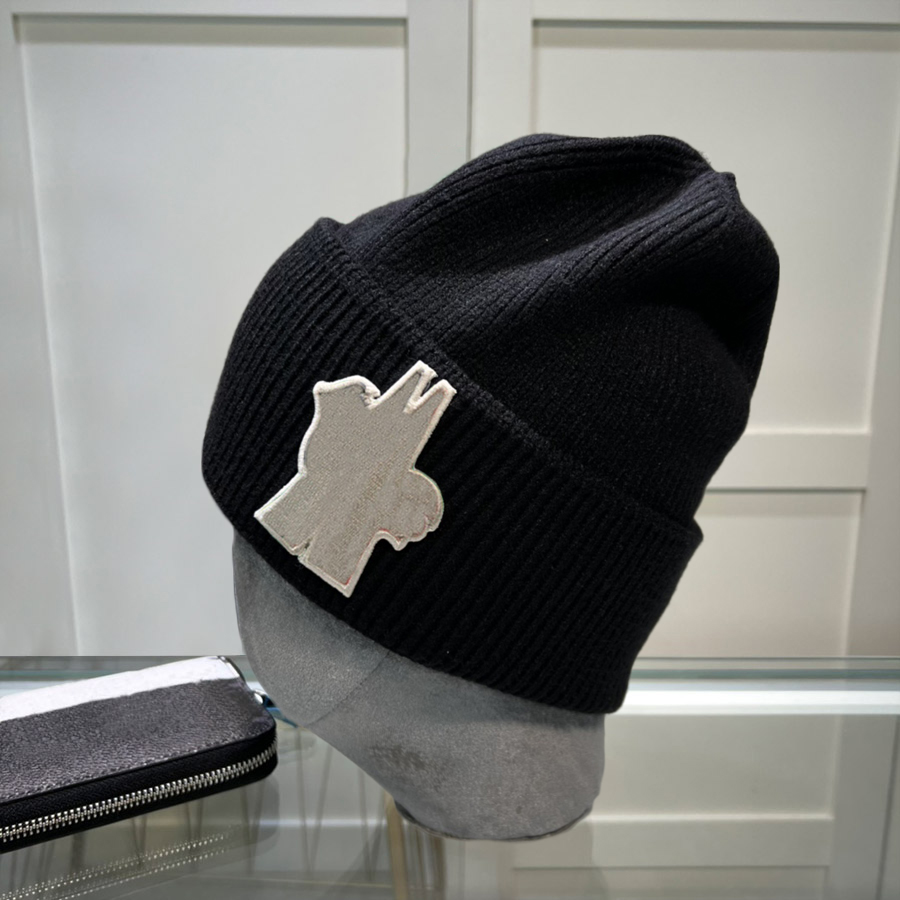 

Casual Beanie Designer Skull Caps Knitted Hat Wool for Man Woman Comfortable Hats 6 Color Cap, C1