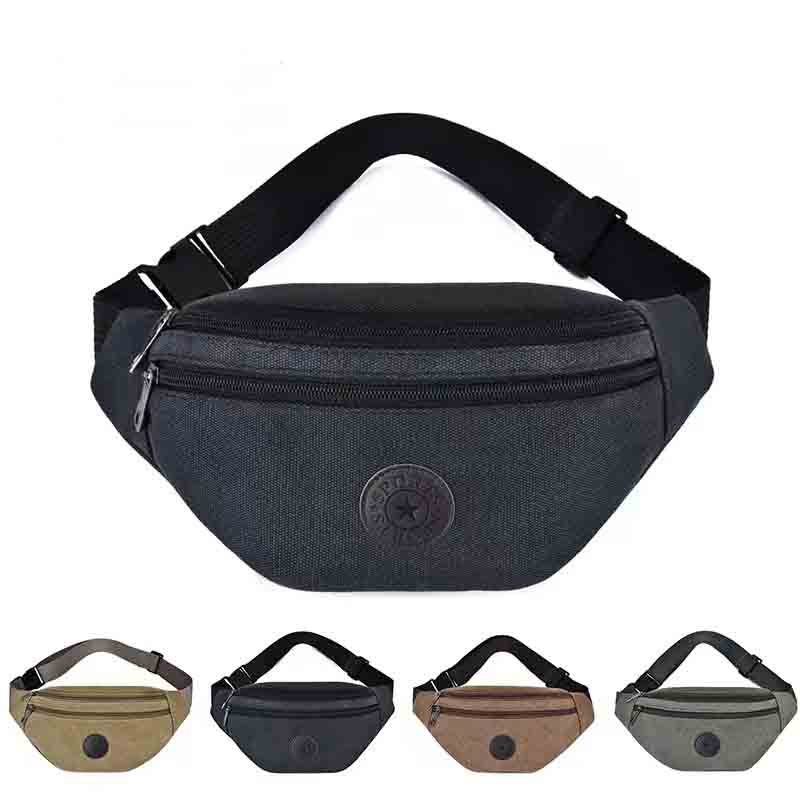 

Outdoor running waist bag mens chest Bags Sports leisure messenger Famous Bumbag Luxurys Designer Crossbody Belt Bag Bum Womens canvas Fannypack Handbag Black MM, Khaki
