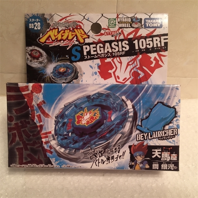 

Spinning Top TOMY Japanese BEYBLADE Metal fusion BB28 Storm Pegasis Pegasus LAUNCHER 221017