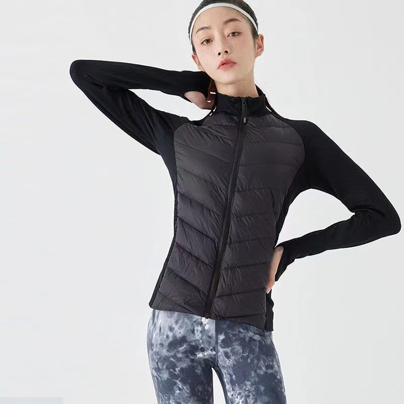 

winter womens winter down jacket stand collar parka warm zipper sports outwear coats casual women, Hi