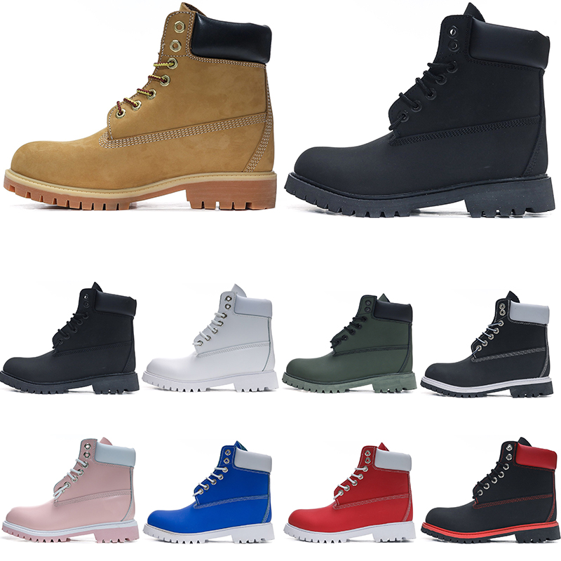 

Designer Boots Ankle Platform land Boot mens womens Premium Waterproof Oxford Hiking Booties Fall Winter Leather Shoes Cowboy Yellow Work Motorcycle sneakers, 18