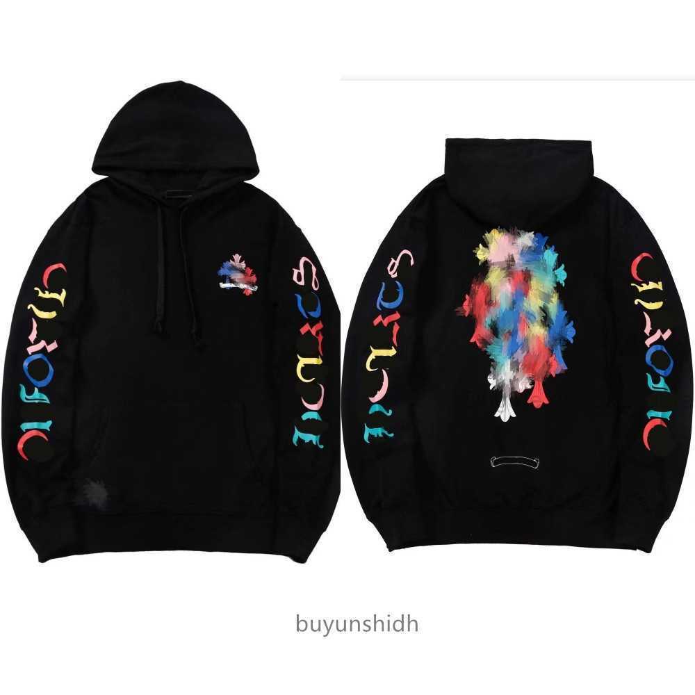 

34BY Men's Hoodies Sweatshirts Mens Loose Chromes Classic Ch Designer Hoodie Horseshoe Sanskrit Print Luxury Zipper Jacket Pullover Hooded Tops Coat Heart, Please contact customer service