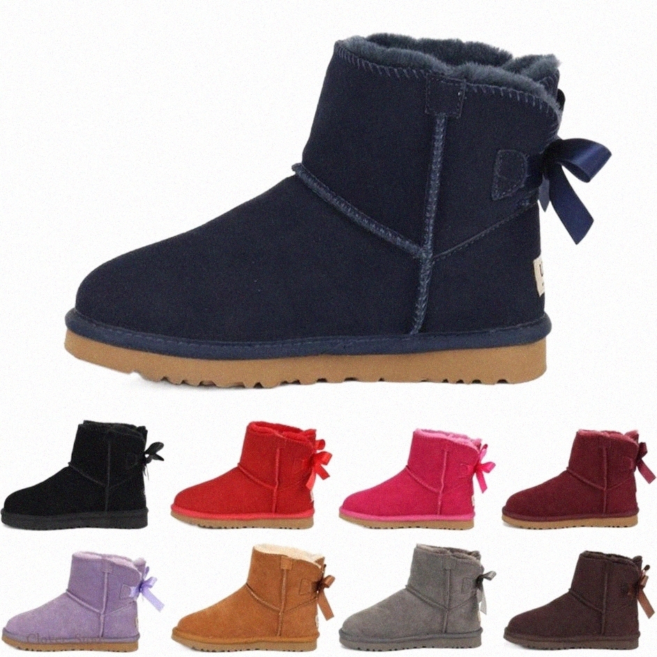 

Australia boot kids shoes uggs Classic uggi boots girls shoe ugg sneaker designer baby kid youth uggly toddler infants First Walkers winter boy girl children wggs, Color 2