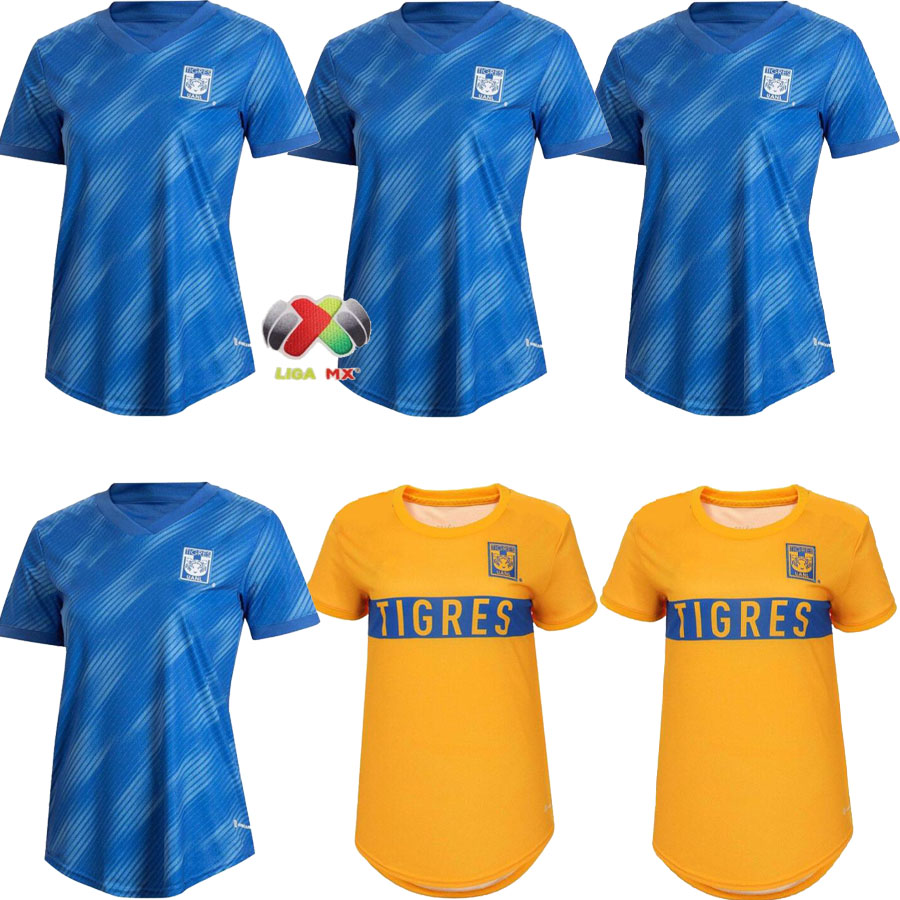 

2022 2023 Soccer Jerseys Tigres de la UANL 22 23 women GIGNAC PIZARRO QUINONES Home Away 3rd Football Shirts F.THAUVIN RODRIGUEZ DUENAS ORTEGA Short Sleeve, Blue