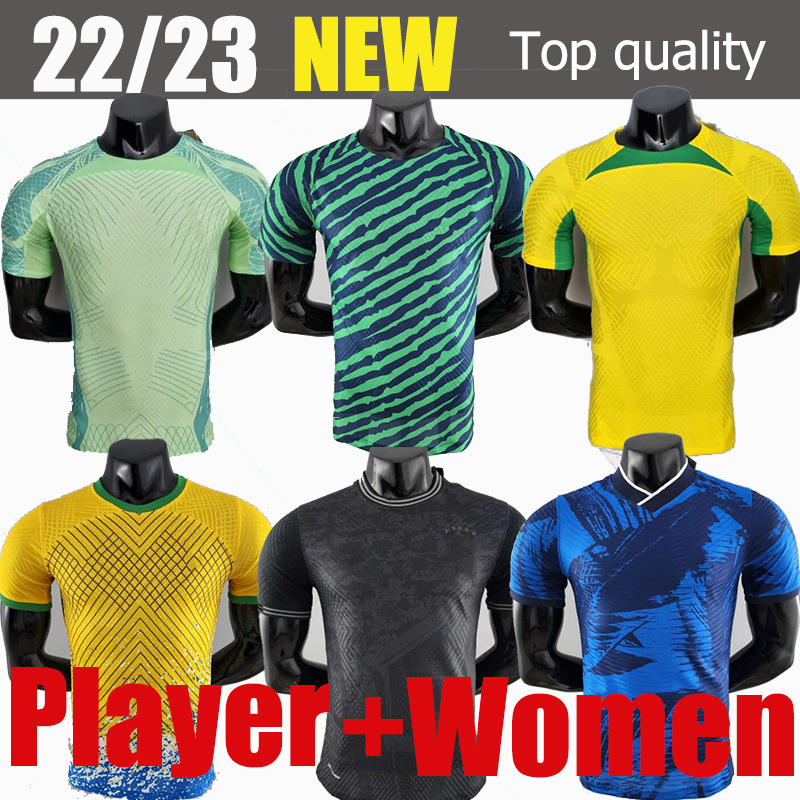 

2022 soccer jersey Camiseta de futbol world cup 2023 PAQUETA NERES COUTINHO bRAZILS football shirt FIRMINO JESUS MARCELO PELE brasil 22 23 maillot de foot men kids kit, 12