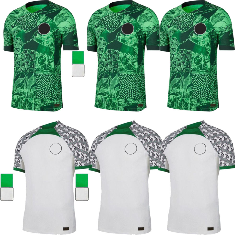 

22 23 OKOCHA Soccer jersey 2022 2023 jerseys maillot de foot Okechukwu IGHALO Ndidi MIKEL IHEANACHO Football shirts Nigerian away men White green