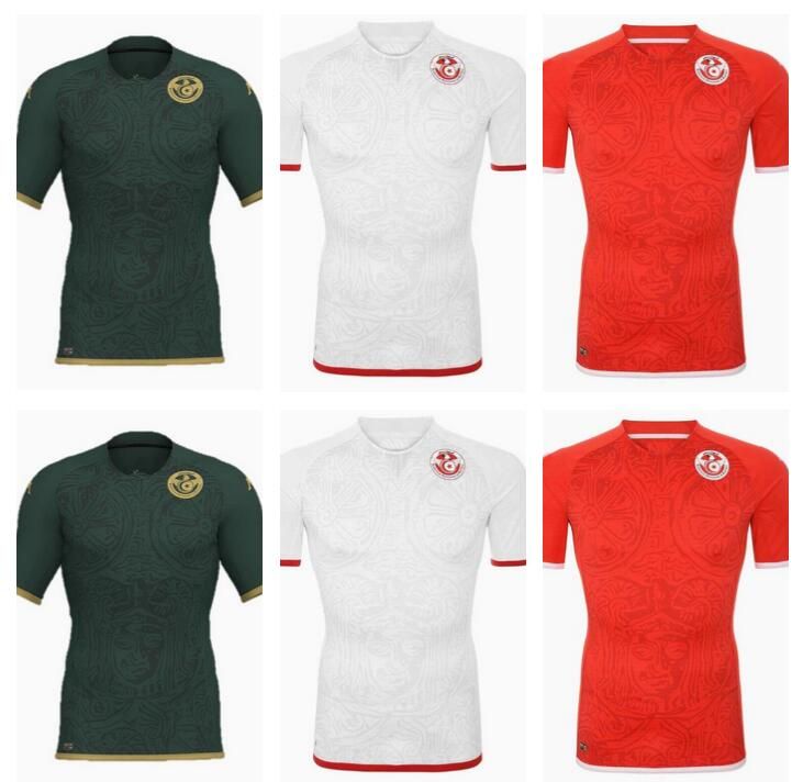 

2022 Tunisia Soccer Jerseys National Team Mens MSAKNI HANNIBAL 22 23 MAALOUL SLITI KHENISSI Home Away third Football Shirts Aldult Uniforms 2023 kids kit, 22/233
