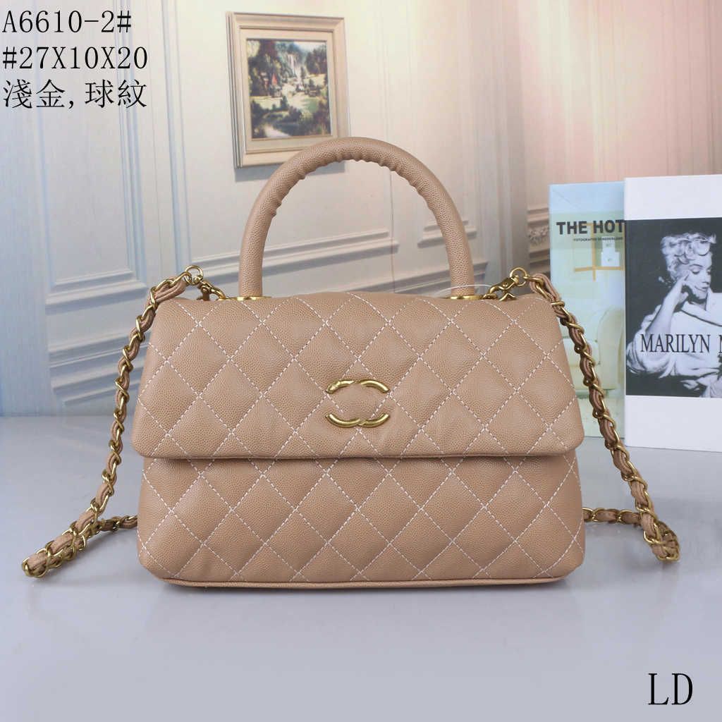 

2022 Women Luxury Brand Original Shoulder Ladies Designer Bag casual red Rhombus lattice cc chain flap Female channel Leather totes Bag Handbags