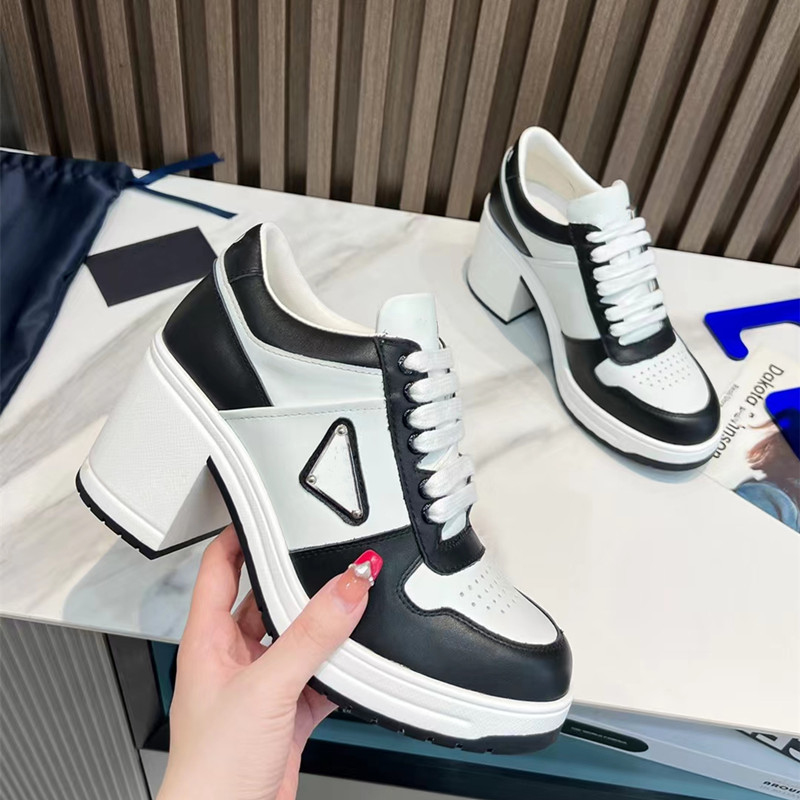 

thick Fashion bottom with Mary brief clothes shoes women pure leather circular toes color match single shoe spring and autumn holiday girl, As pic