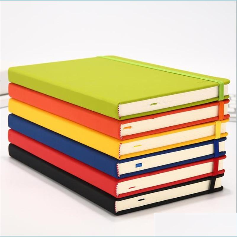 

Notepads A6 7 Colors Creative Harder Notebook Pu Faux Leather Simple Journal Notepad Portable Life Travel Manual Drop Delivery 2022 Dhzp5