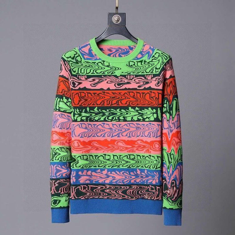 

23AA European Mens and Womens Designer Sweater Retro Classic Luxury Sweater Men Arm Letter Embroidery Crew Neck Comfortable Premium Pullover