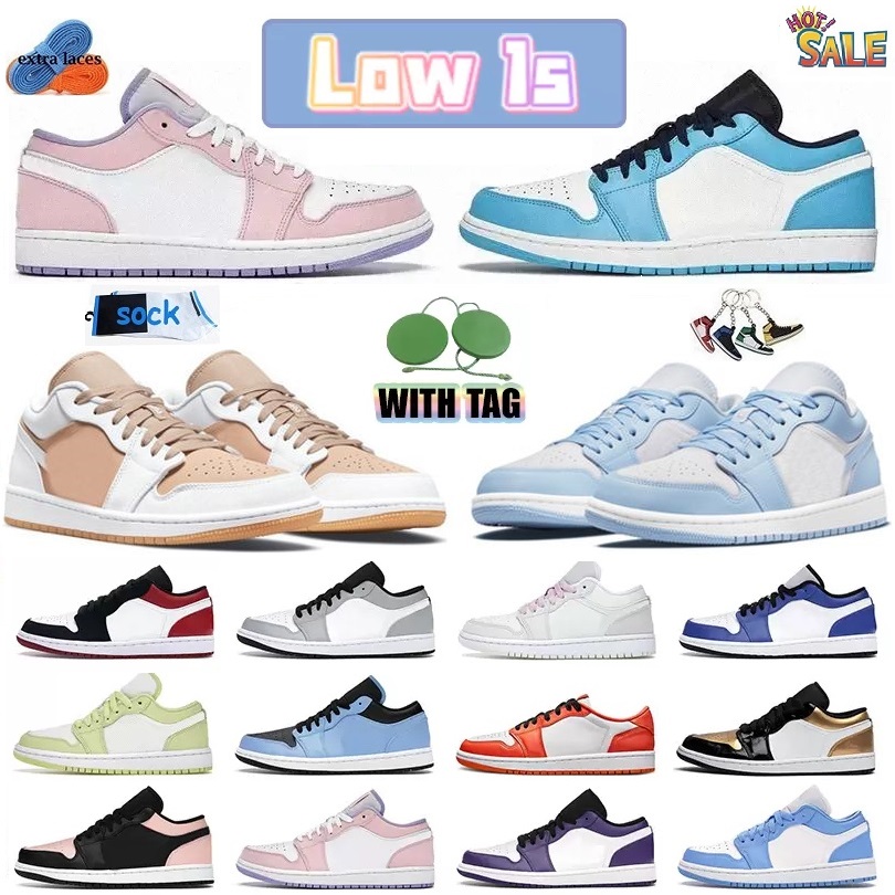 

2022 1 Low Cut Basketball Shoes 1s Men Women Running Shoes Sneakers University Blue Cactus Dark Mocha Light Smoke Grey Gym Red White Casual Sports, 23