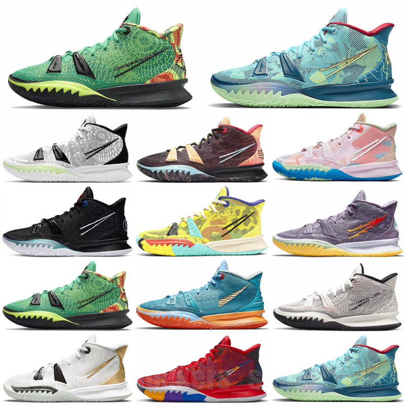 

MB1 Queen City Men Basketball Shoes Kyrie 7 2022 Sport Shoe Trainner Sneakers Size 7-12, Color 9