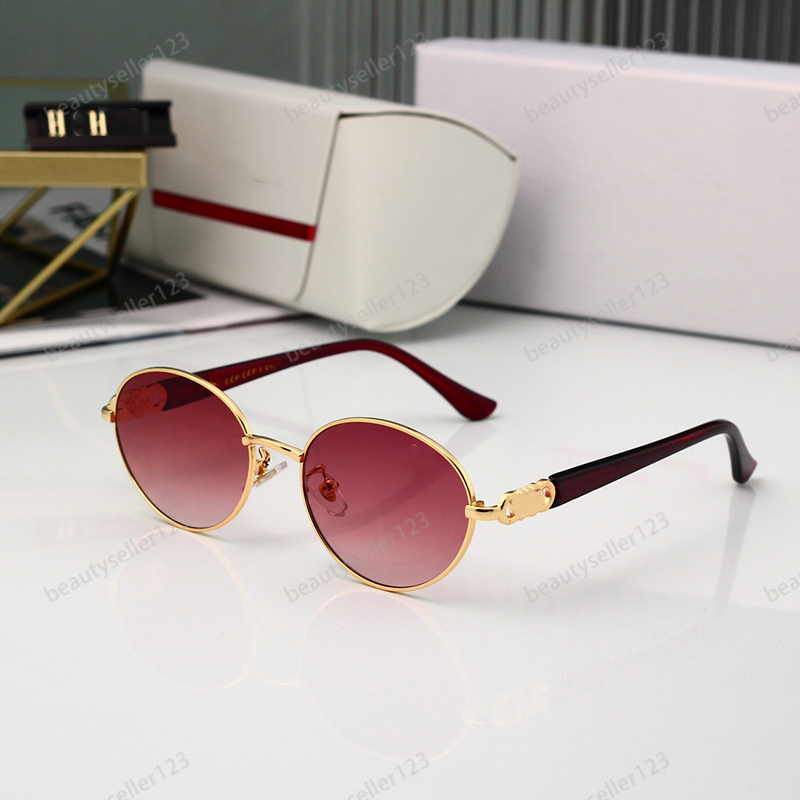 

8 Colors Fashion Sunglasses Men Outdoor Glasses Vintage Eyeglasses Eyeglass Frame Women Sunglass Adumbral Protection Lenses Luxury Deisgner Goggle Round Unisex