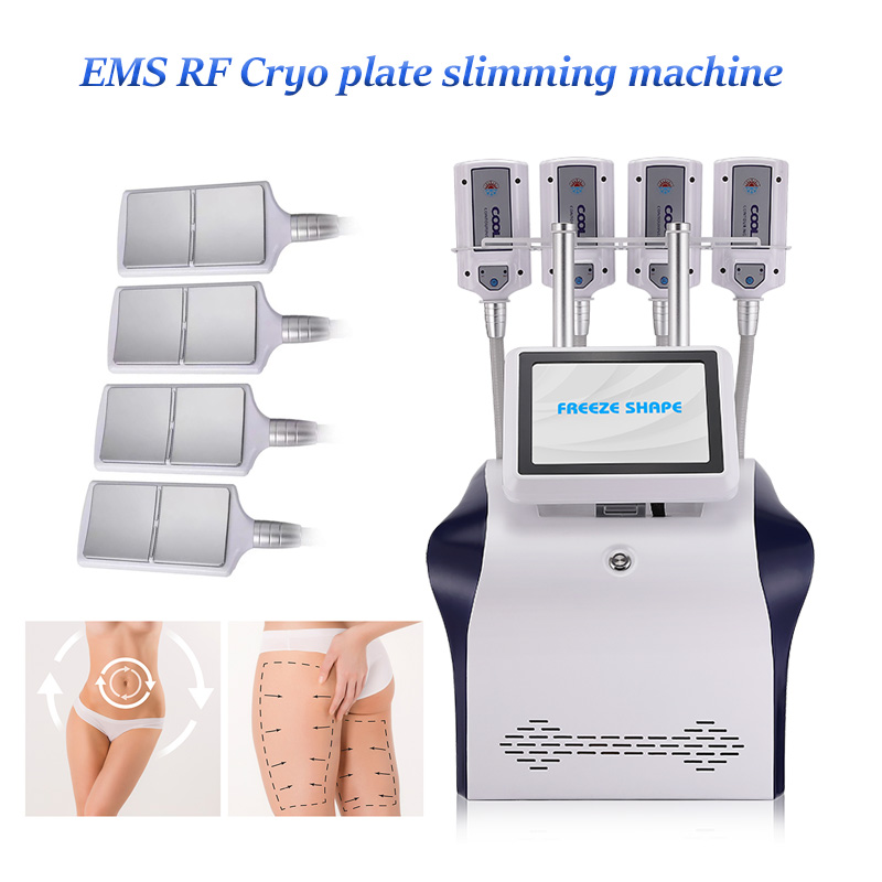 

New 2 IN 1 cryolipolysis ems RF cryo slimming machine frozen fat beauty equipment